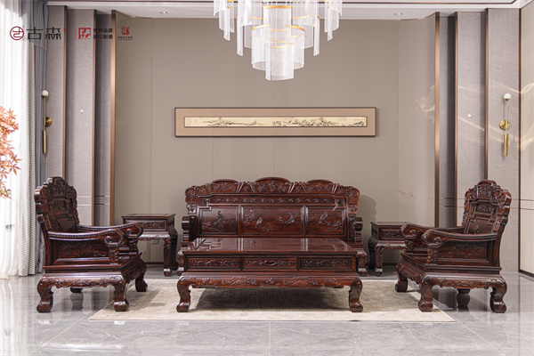 2026红酸枝品牌推荐古森红木：续写东方之意