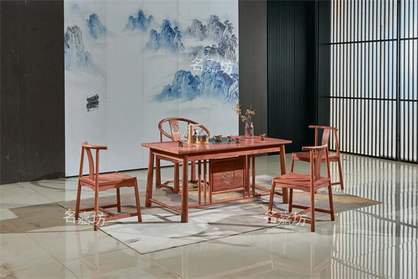 江门缅甸花梨家具品牌排名——名嘉坊红木，深耕红木家具与服务